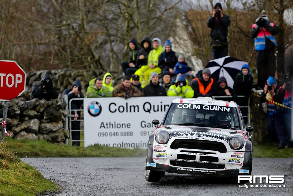 Eugene Donnelly Galway International Rally 2014