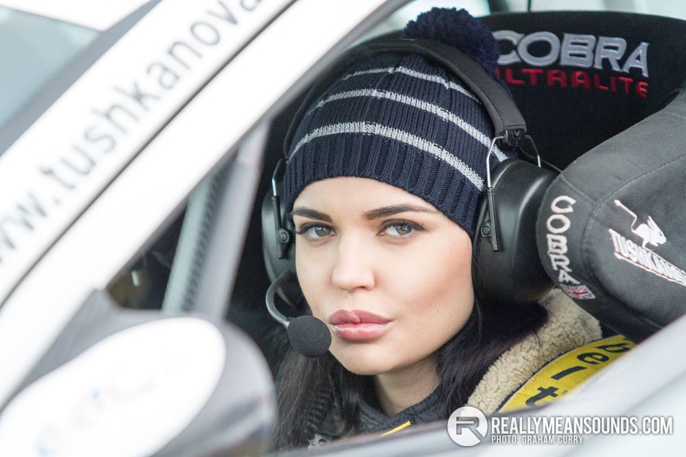 Inessa Tushkanova naked Circuit of Ireland Rally 2015