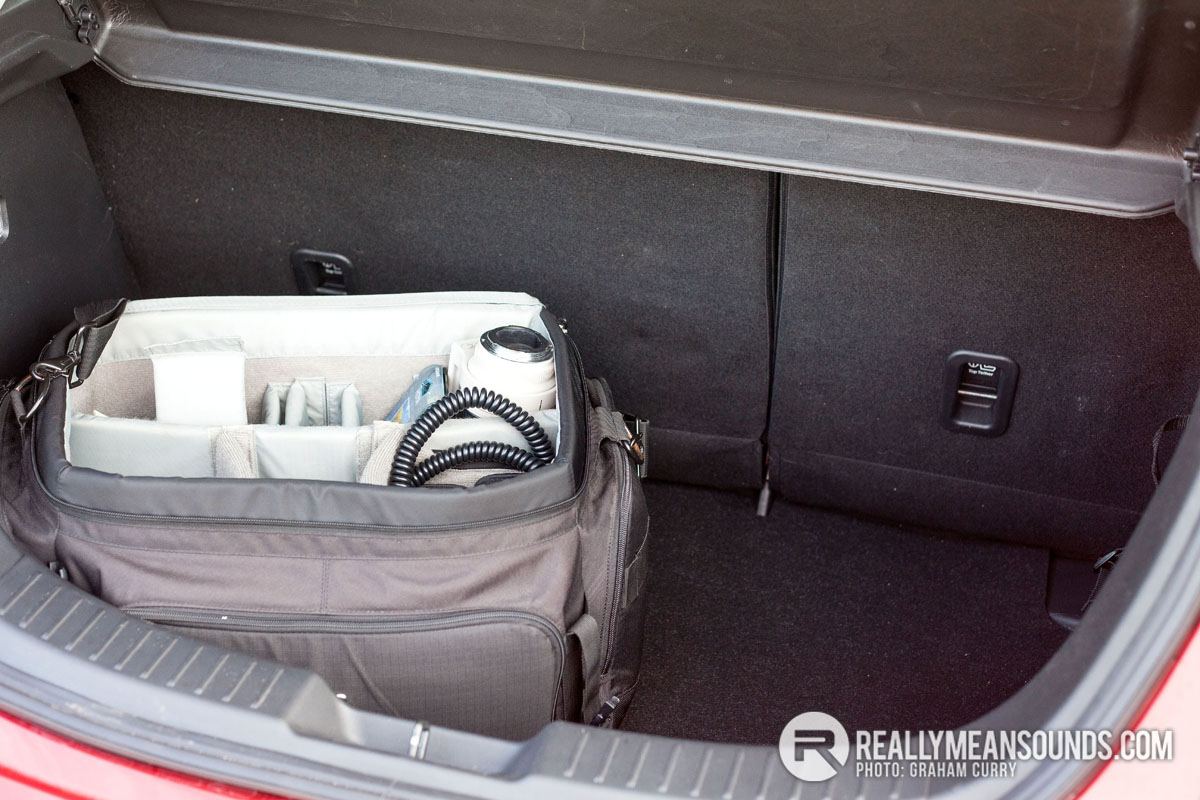 Mazda 2 Review - ample boot space