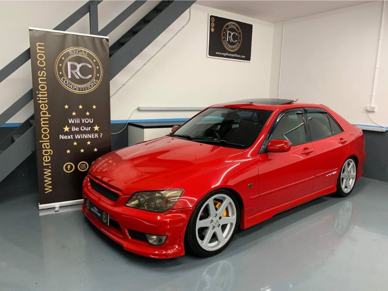 2003 FACTORY RED LEXUS IS200 SPORTFULLY KITTED RMS