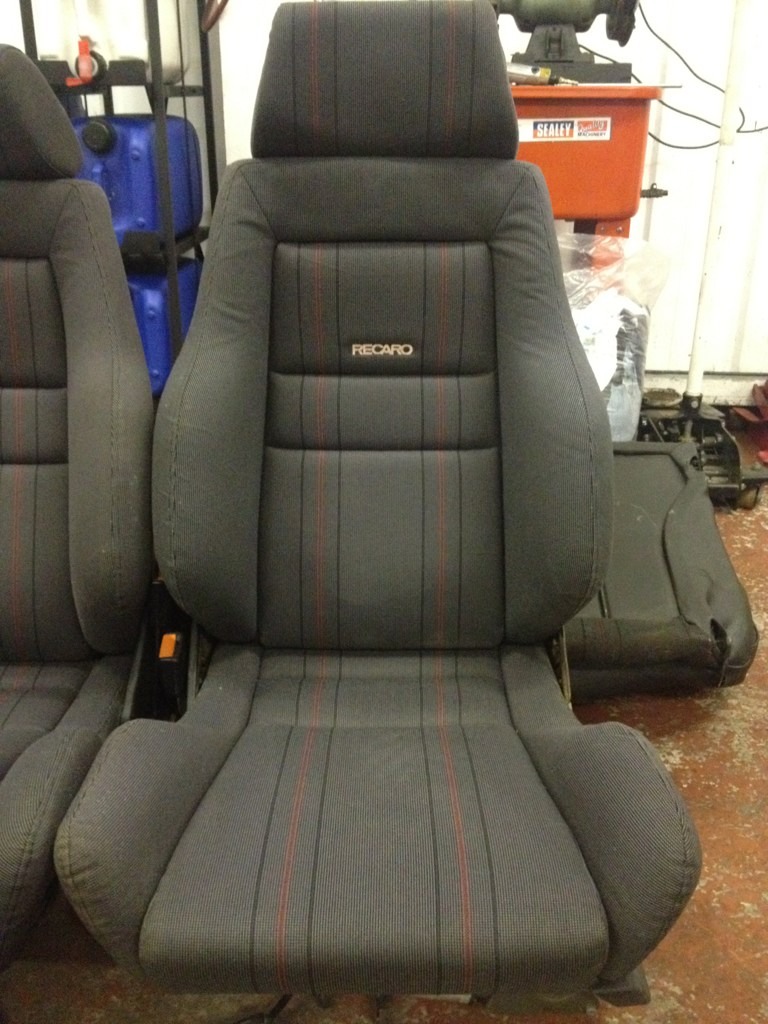 Interior Parts: - Mk2 Golf Recaro seats SOLD | RMS Motoring Forum