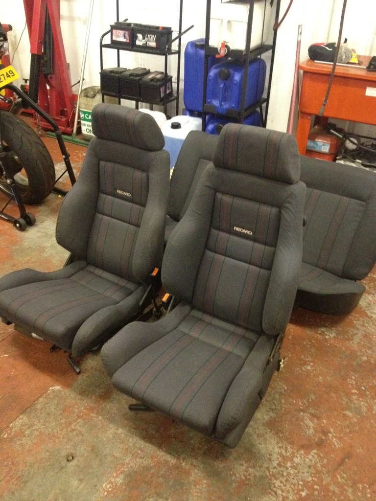Interior Parts Mk2 Golf Recaro Seats Sold Rms Motoring