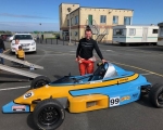 Ryan Campbell had excellent 2nd and 4th places in the NI FF1600 races.(S3)