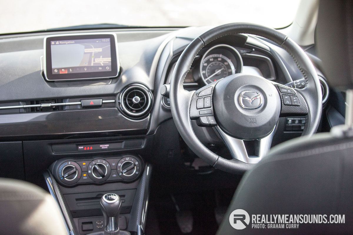 Mazda 2 Review - interior cabin space