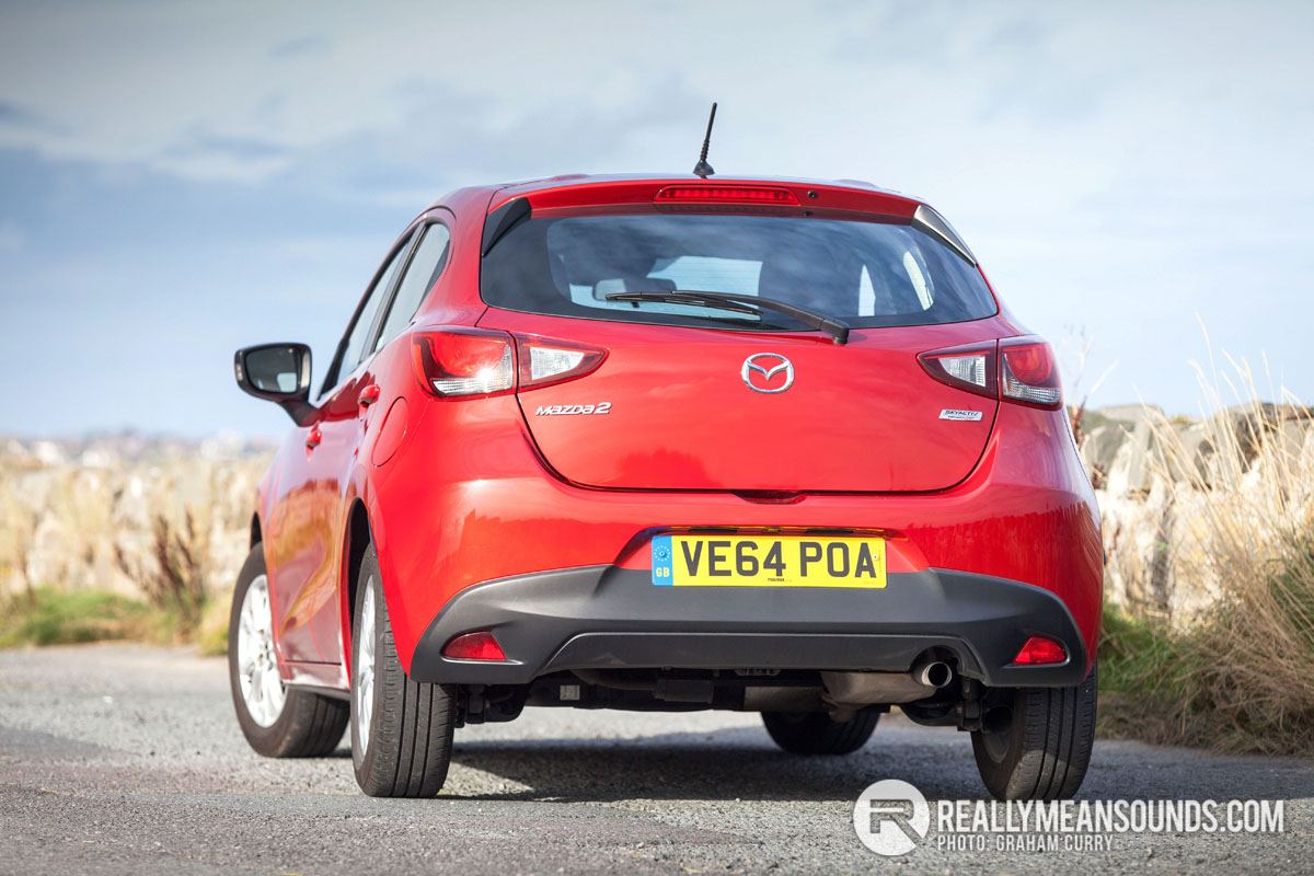 Mazda 2 Review - rear view