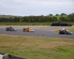 Alan Witherow (27) leading Colin Menary (83) and Stuart Coey (99).(S3)